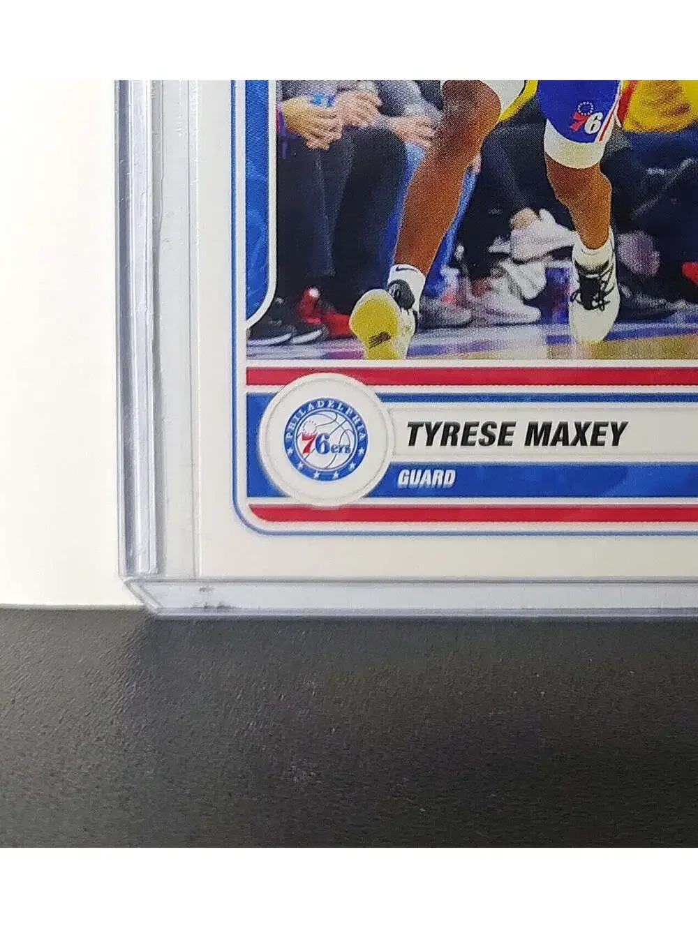 Tyrese Maxey 2023-24 Panini NBA Sticker Card #58 Philadelphia 76ers